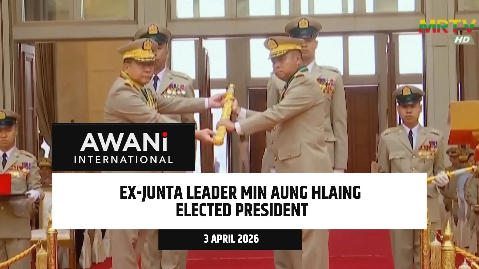 Ex-Junta leader Min Aung Hlaing elected president