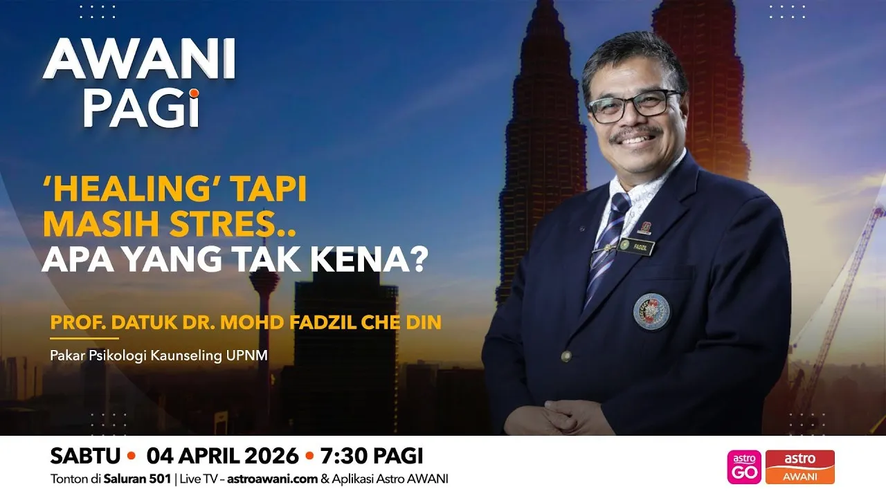AWANI Pagi: 'Healing' tapi masih stres.. Apa yang tak kena?