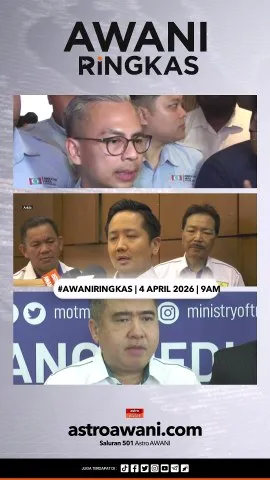 #AWANIRingkas 4 April 2026 | 9AM