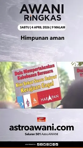 #AWANIRingkas 4 April 2026 | 9PM