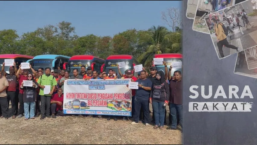 Suara Rakyat: Pengusaha bas persiaran Pantai Timur risiko gulung tikar