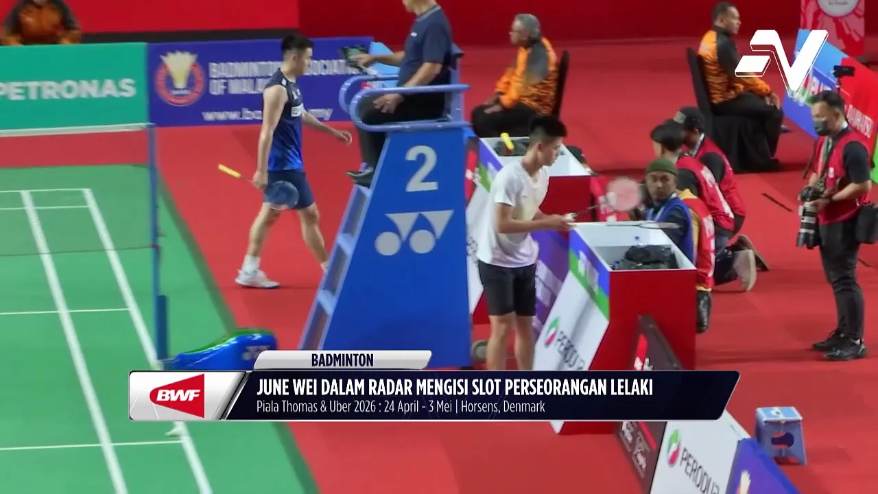 Cheam June Wei dalam radar mengisi slot perseorangan lelaki