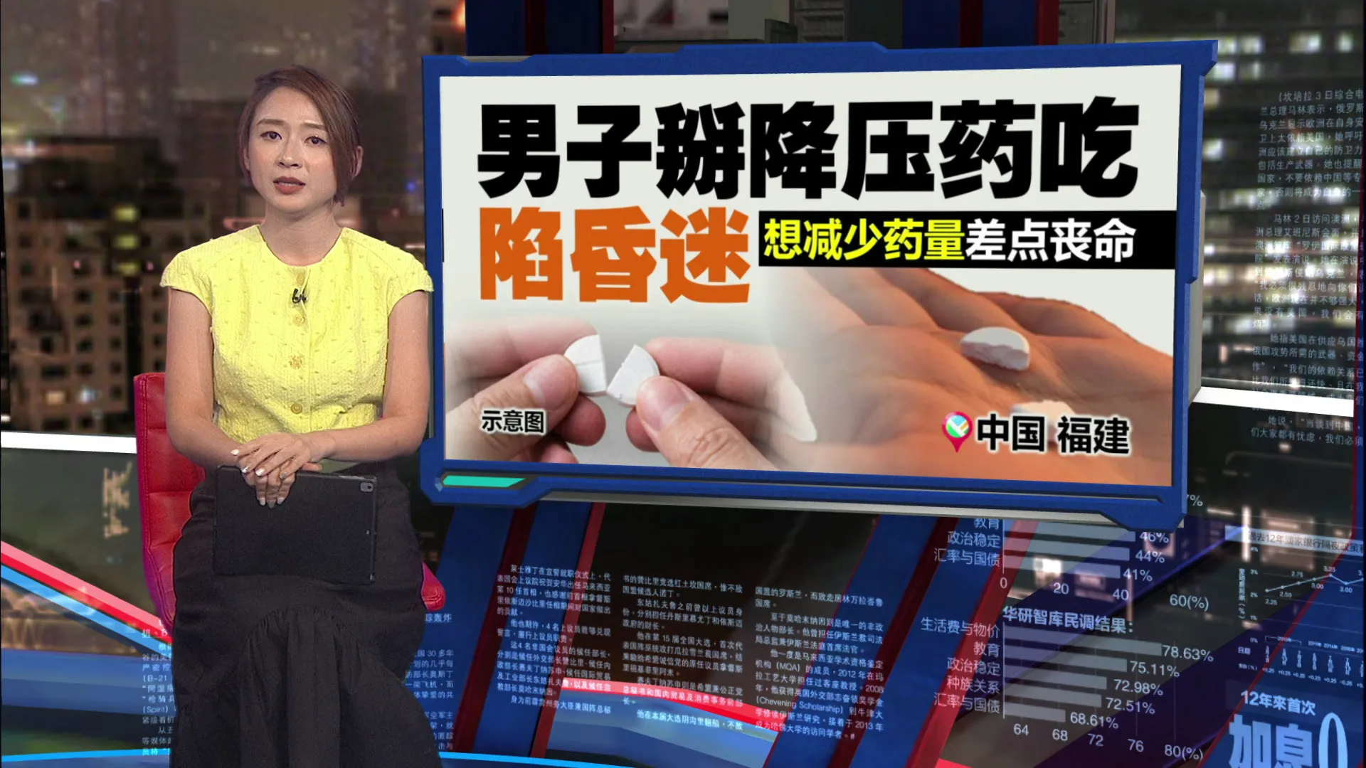 想减少药量差点丧命   男子掰降压药吃陷昏迷