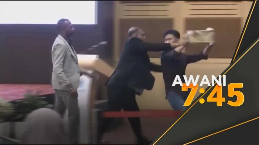 Dua individu ganggu ucapan Ketua Pesuruhjaya SPRM