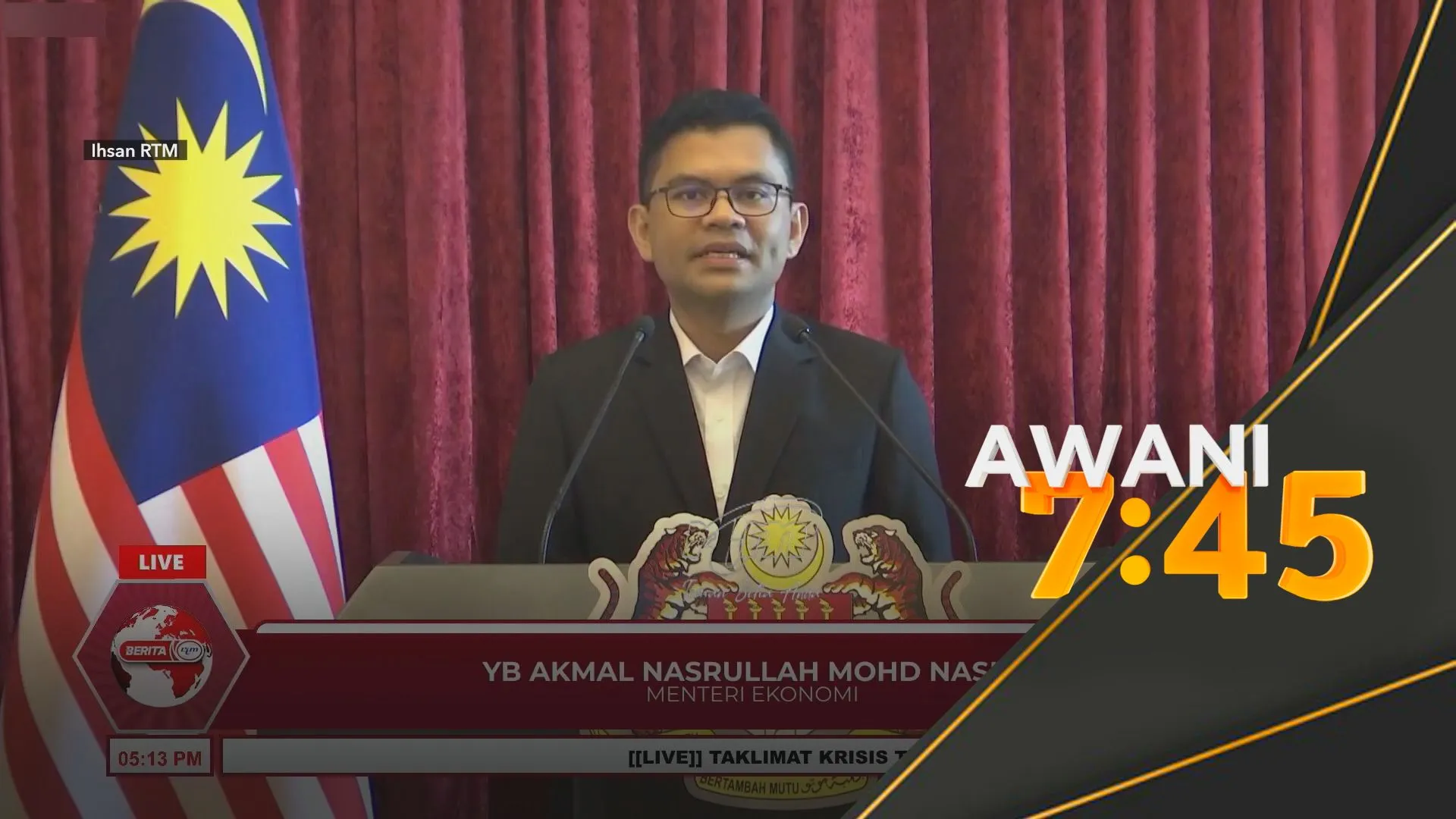 Bekalan tenaga stabil sehingga akhir Mei