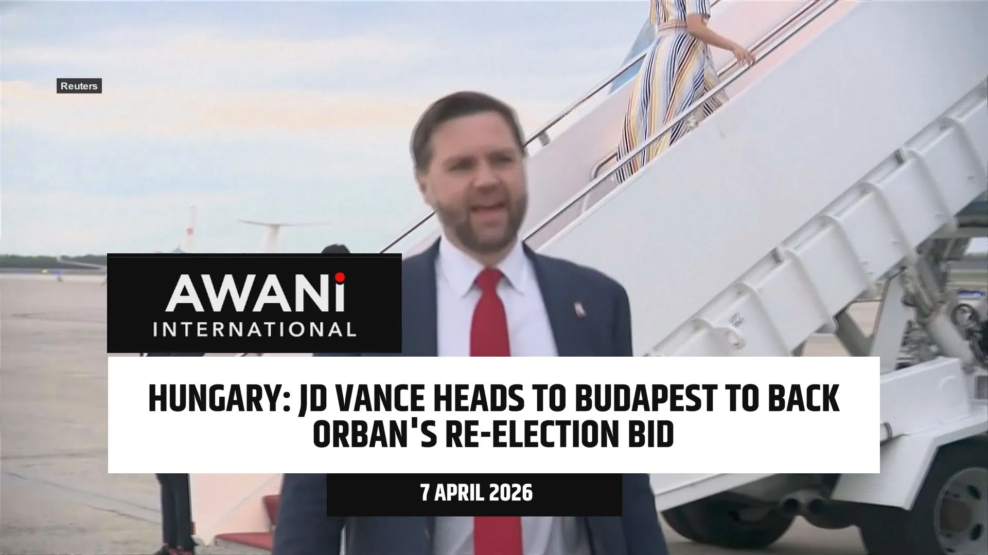 U.S. VP JD Vance heads to Hungary to back Orban's re-election bid