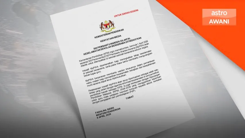 300 pembantu warden asrama perkasa pengawasan