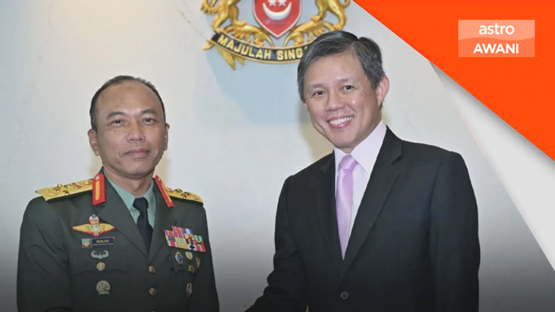 Malaysia-Singapura teguh hubungan pertahanan | Fokus keselamatan & kestabilan serantau