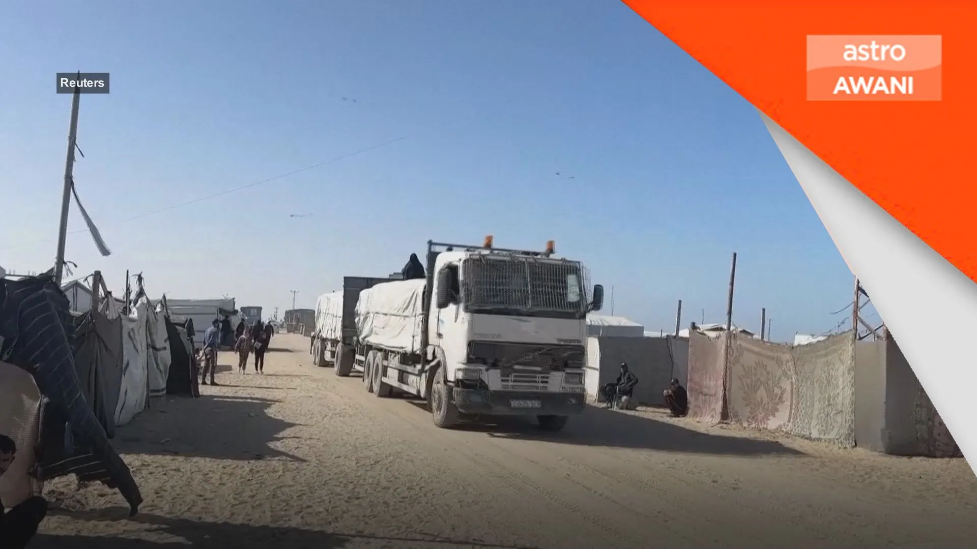 Pejabat media Gaza nafi dakwaan 602 trak bantuan masuk ke Gaza