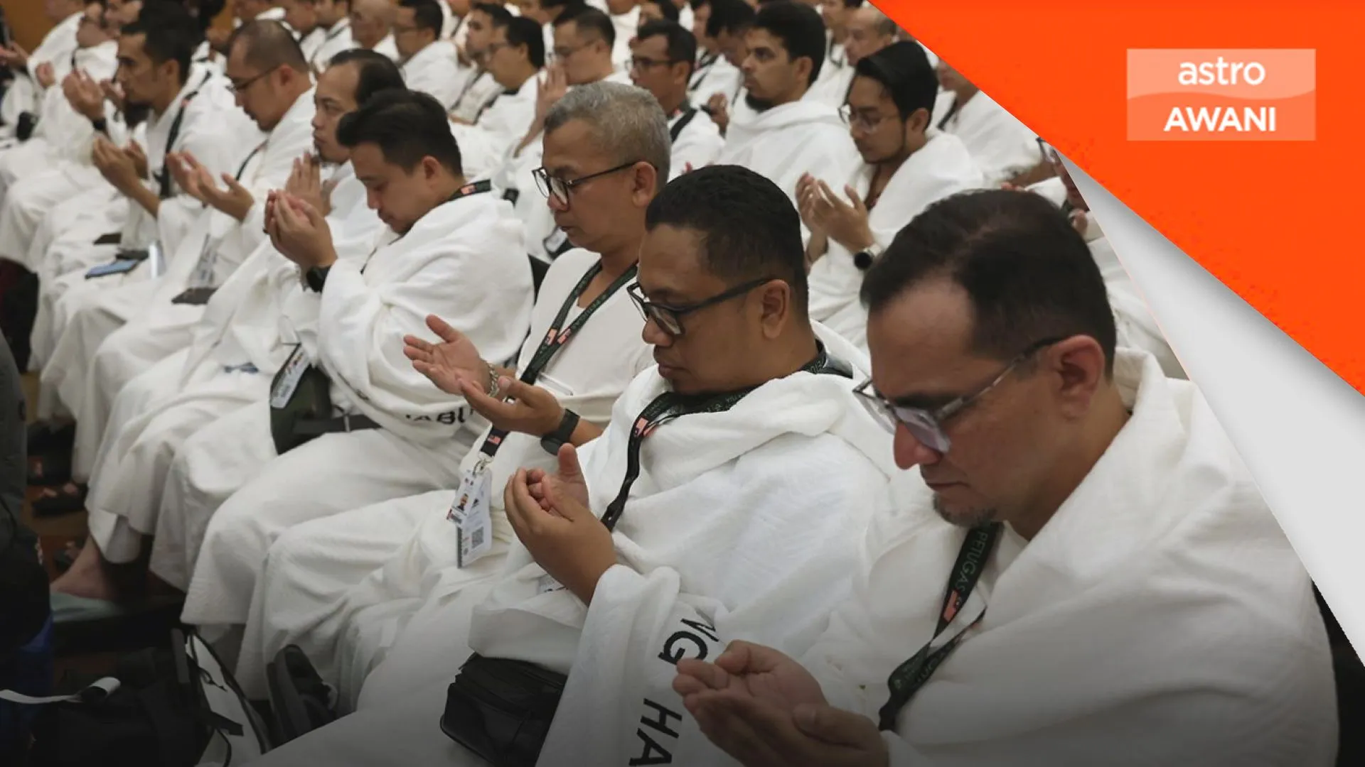 141 petugas pasukan pertama berlepas ke Arab Saudi