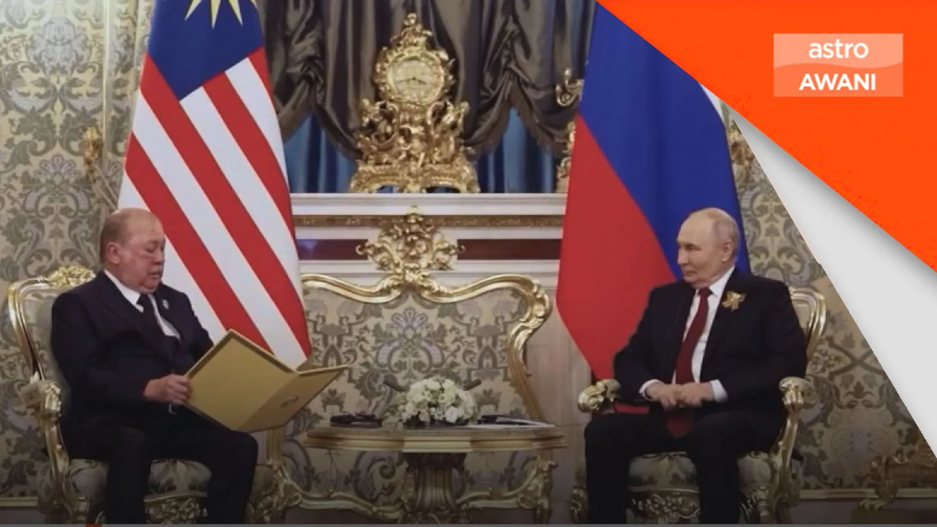 Sultan Ibrahim perkukuh hubungan Malaysia-Rusia