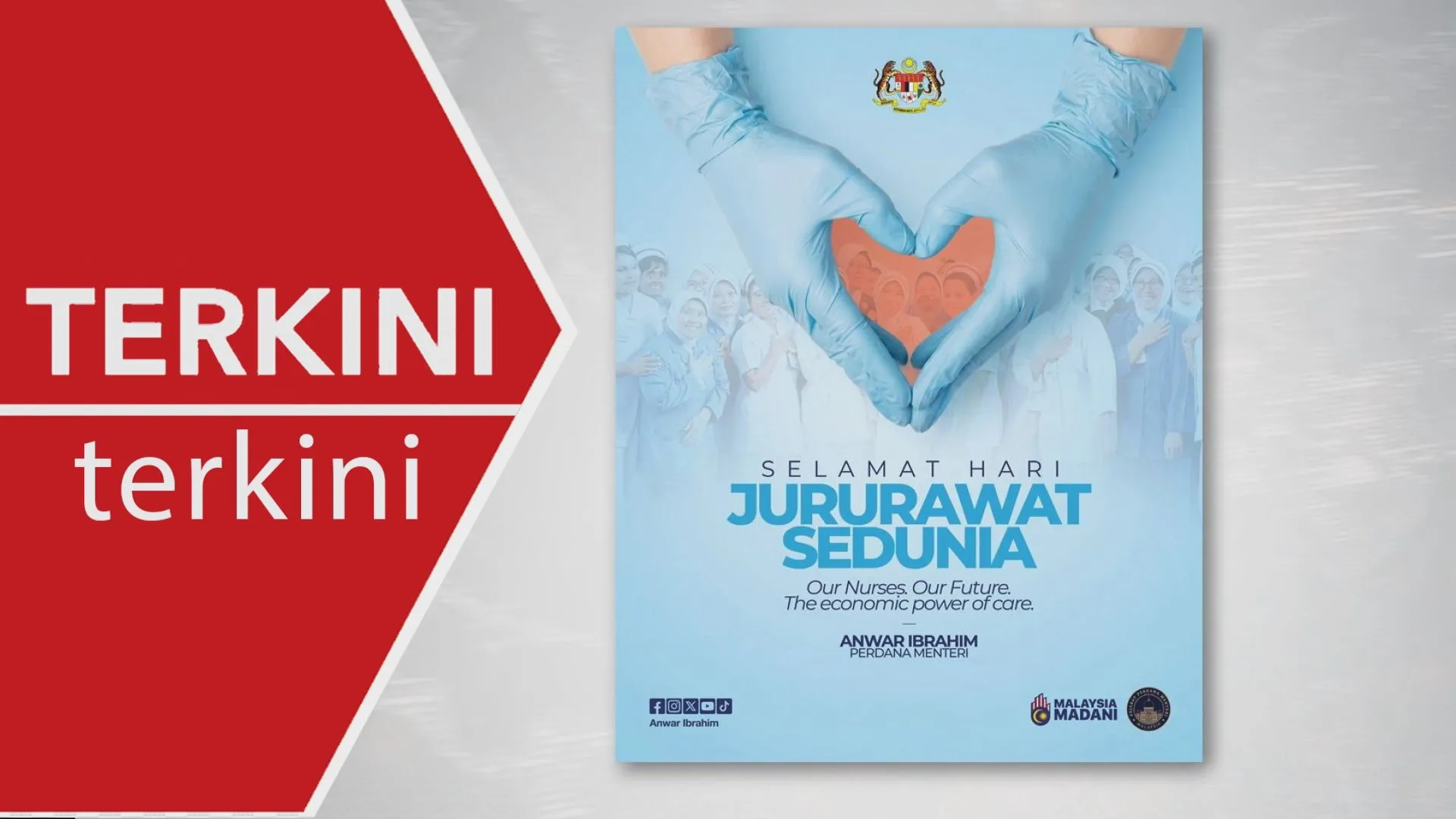 PM hargai jasa jururawat sempena Hari Jururawat Sedunia
