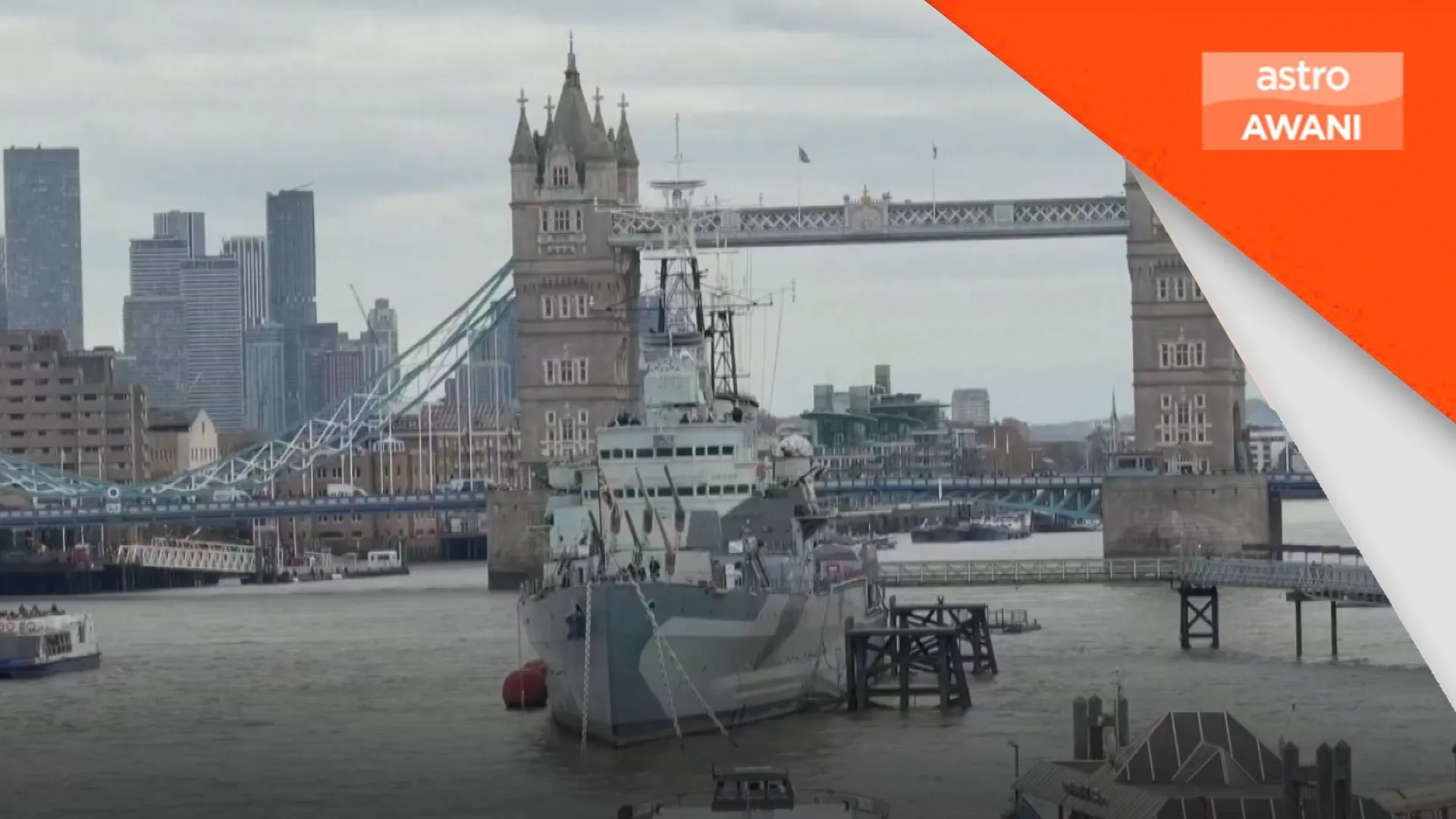 Britain hantar kapal perang, jet pejuang dalam operasi pelbagai negara di Selat Hormuz