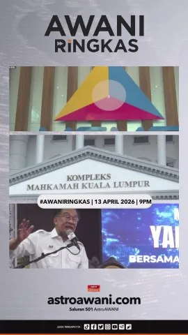 #AWANIRingkas 13 April 2026 | 9PM