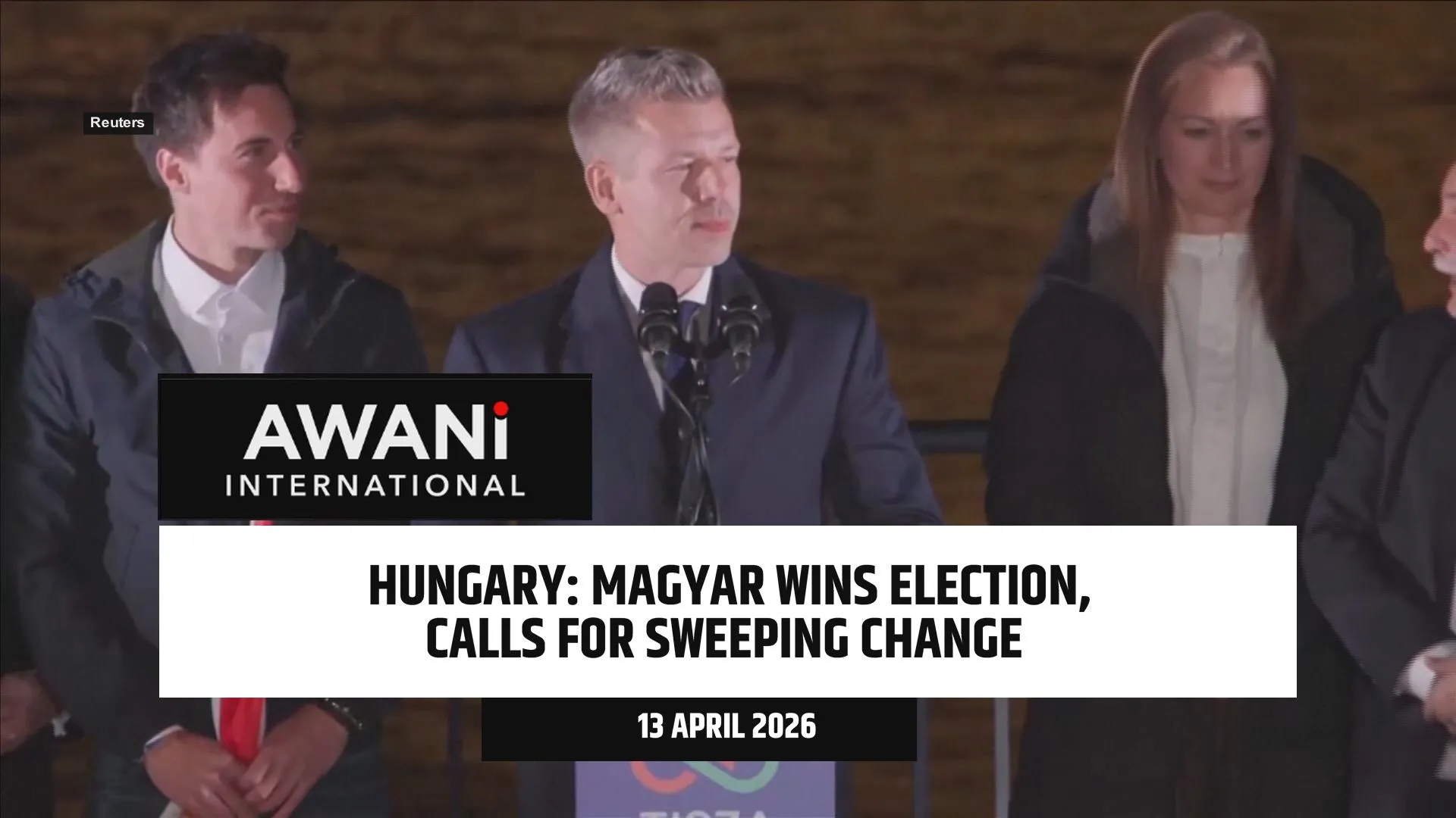 Maygar wins Hungary election, calls for sweeping change