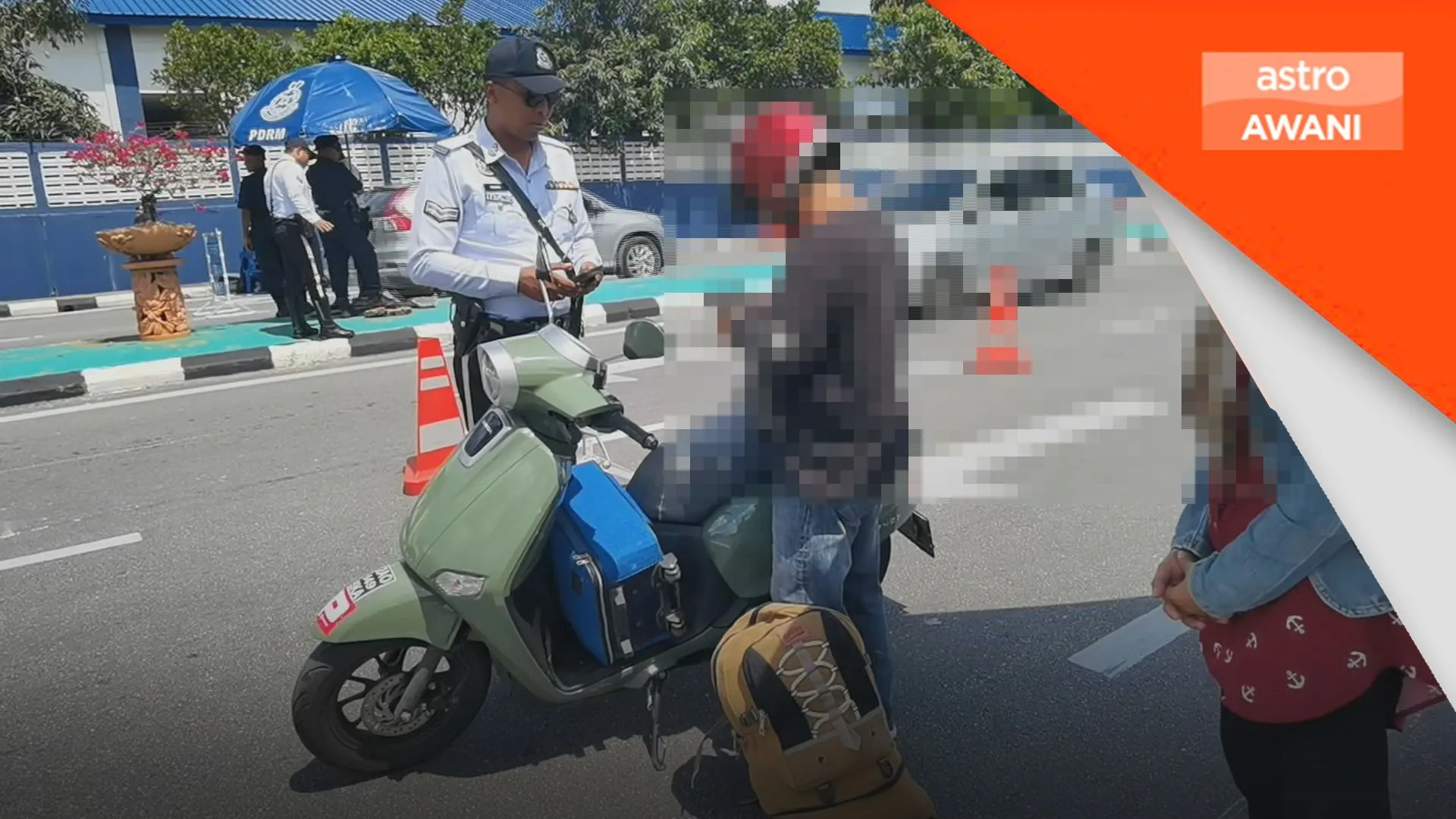 Lelaki warga asing miliki 23 tunggakan saman ditahan