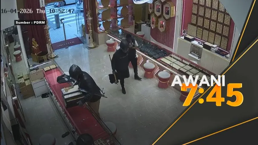 RM9.7 juta lesap dalam 2 minit, kedai emas di Brickfields dirompak
