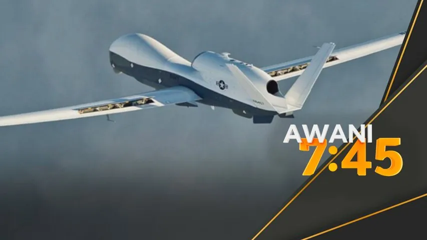 Dron pengawasan Amerika Syarikat hilang