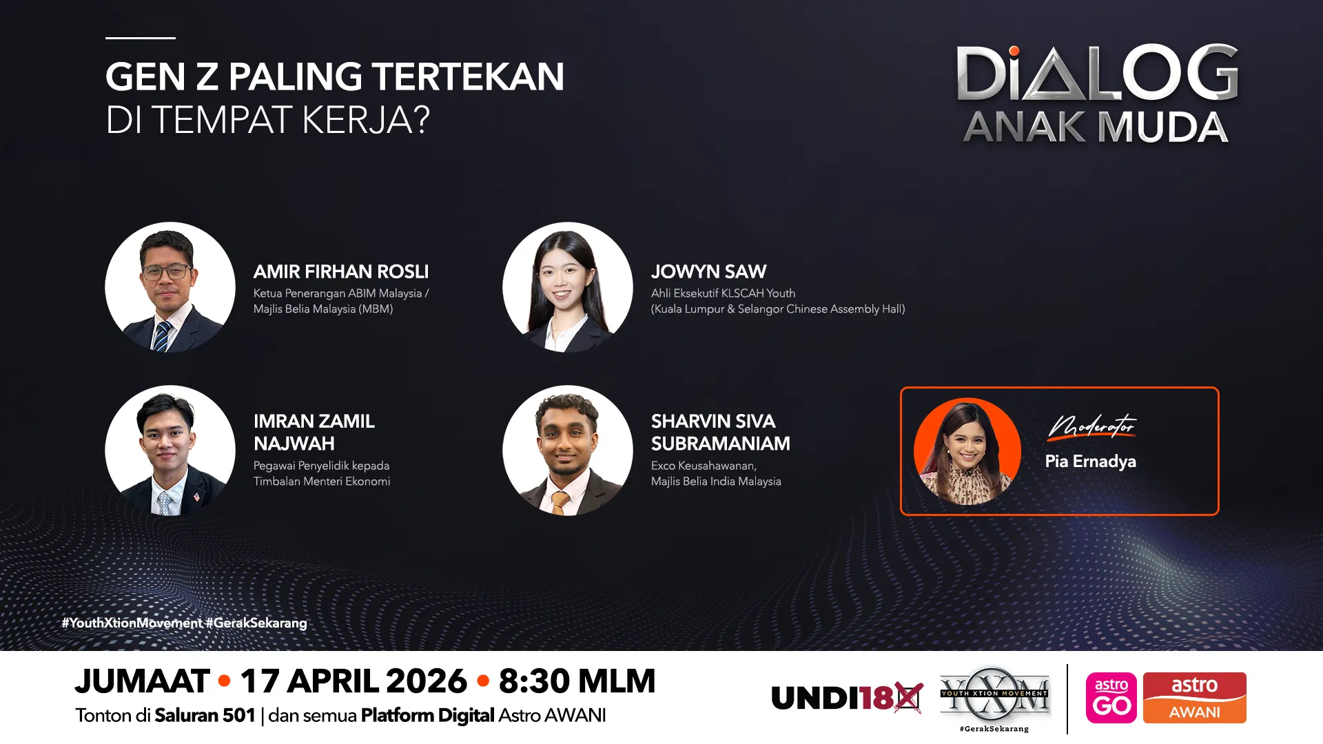 Dialog Anak Muda: Gen Z Paling Tertekan Di Tempat Kerja?