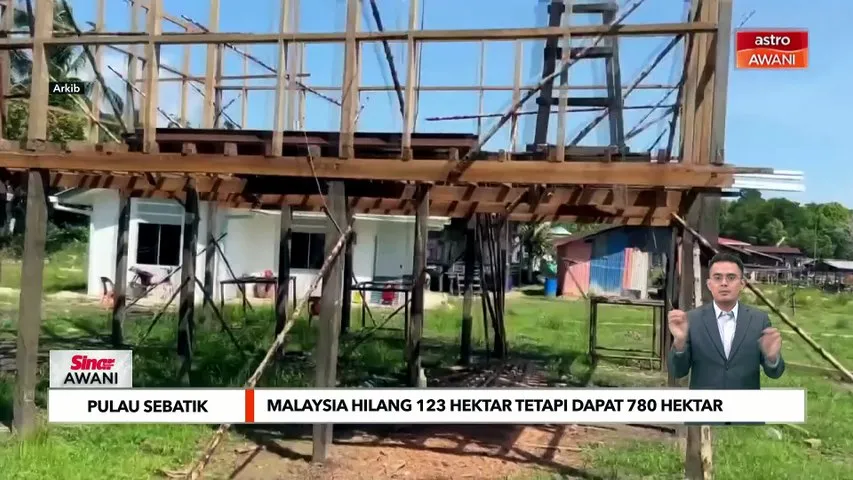 Malaysia hilang 123 hektar tetapi dapat 780 hektar
