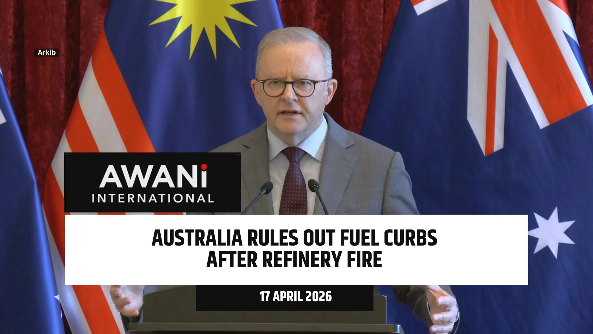 Australia rules out fuel curbs after refinery fire