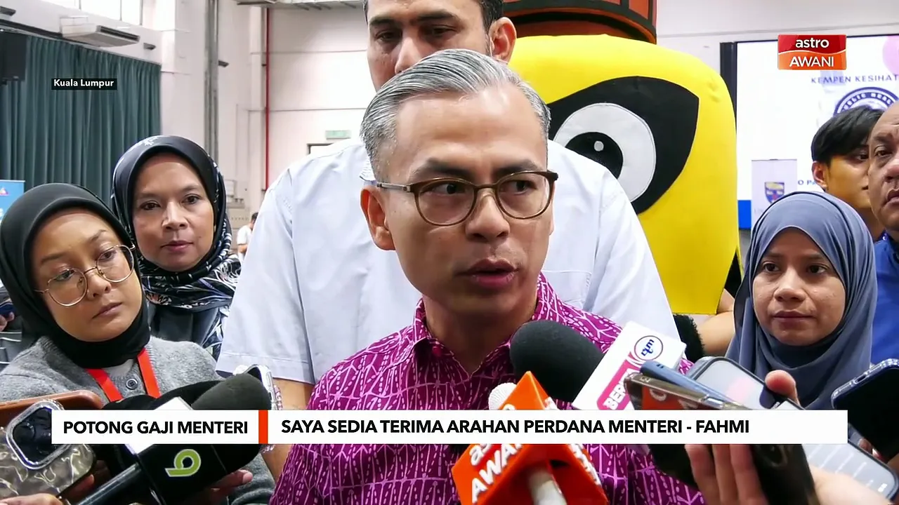 Saya sedia terima arahan Perdana Menteri - Fahmi