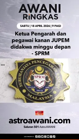 #AWANIRingkas 18 April 2026 | 9AM