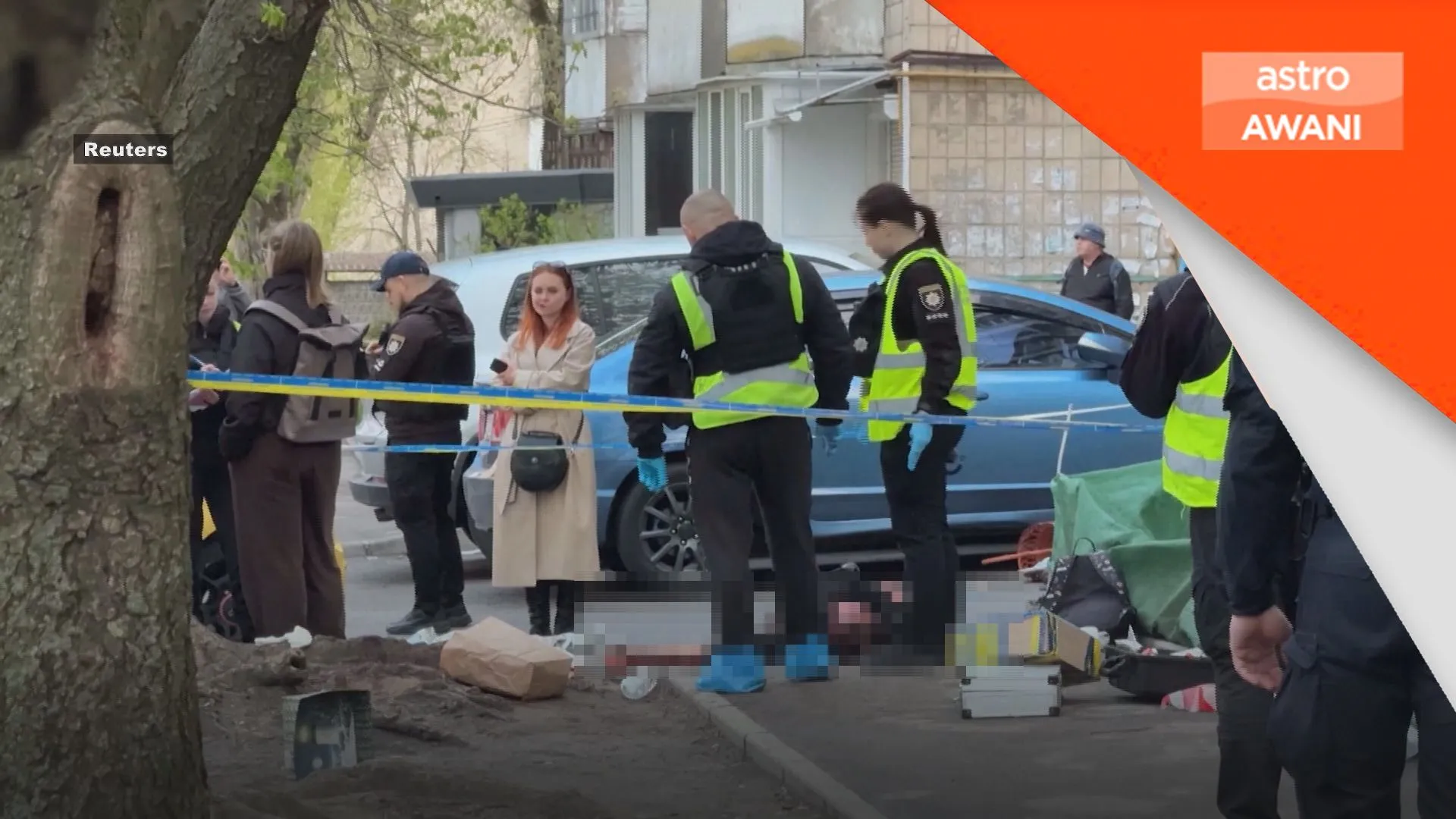 Enam terbunuh di Kyiv, suspek ditembak mati