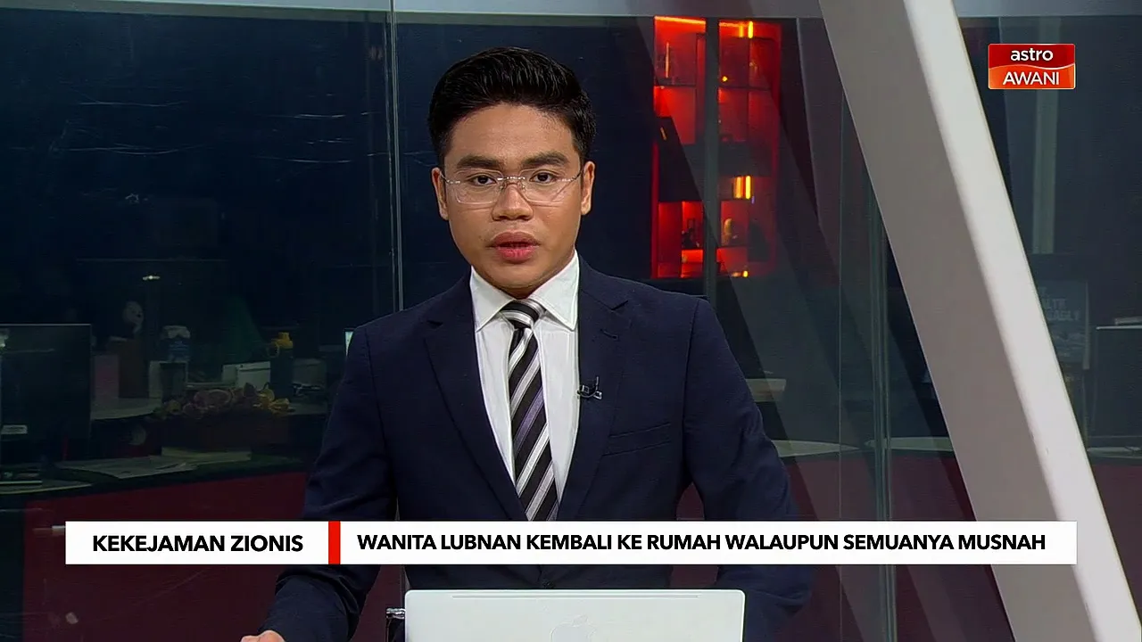 Wanita Lubnan kembali ke rumah walaupun semuanya musnah