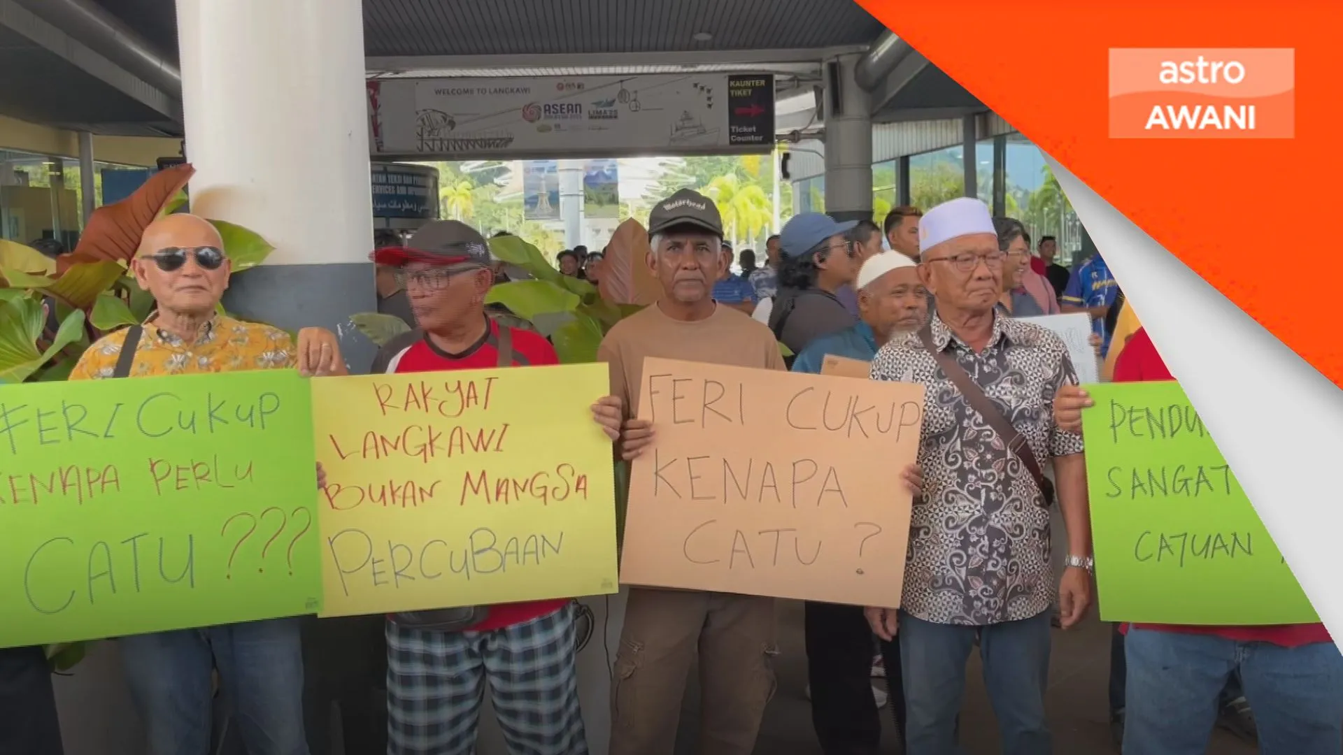 NGO desak henti catuan feri Langkawi