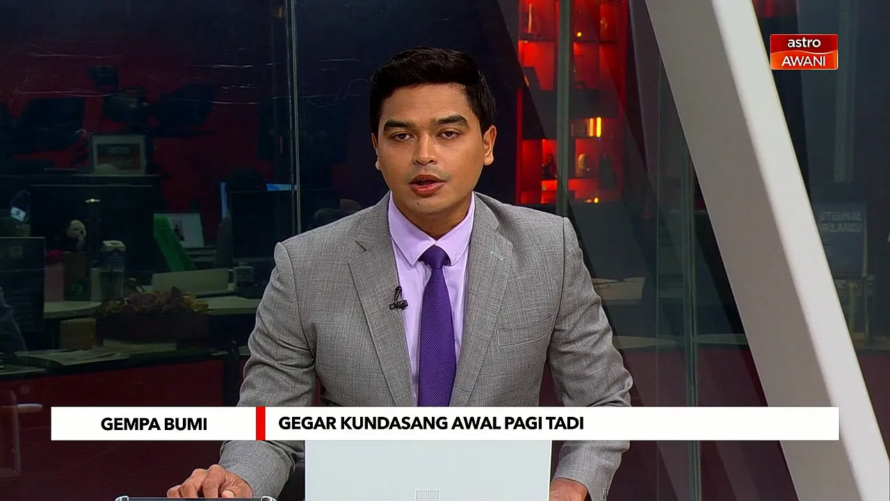 Gempa bumi lemah gegar Kundasang awal pagi tadi