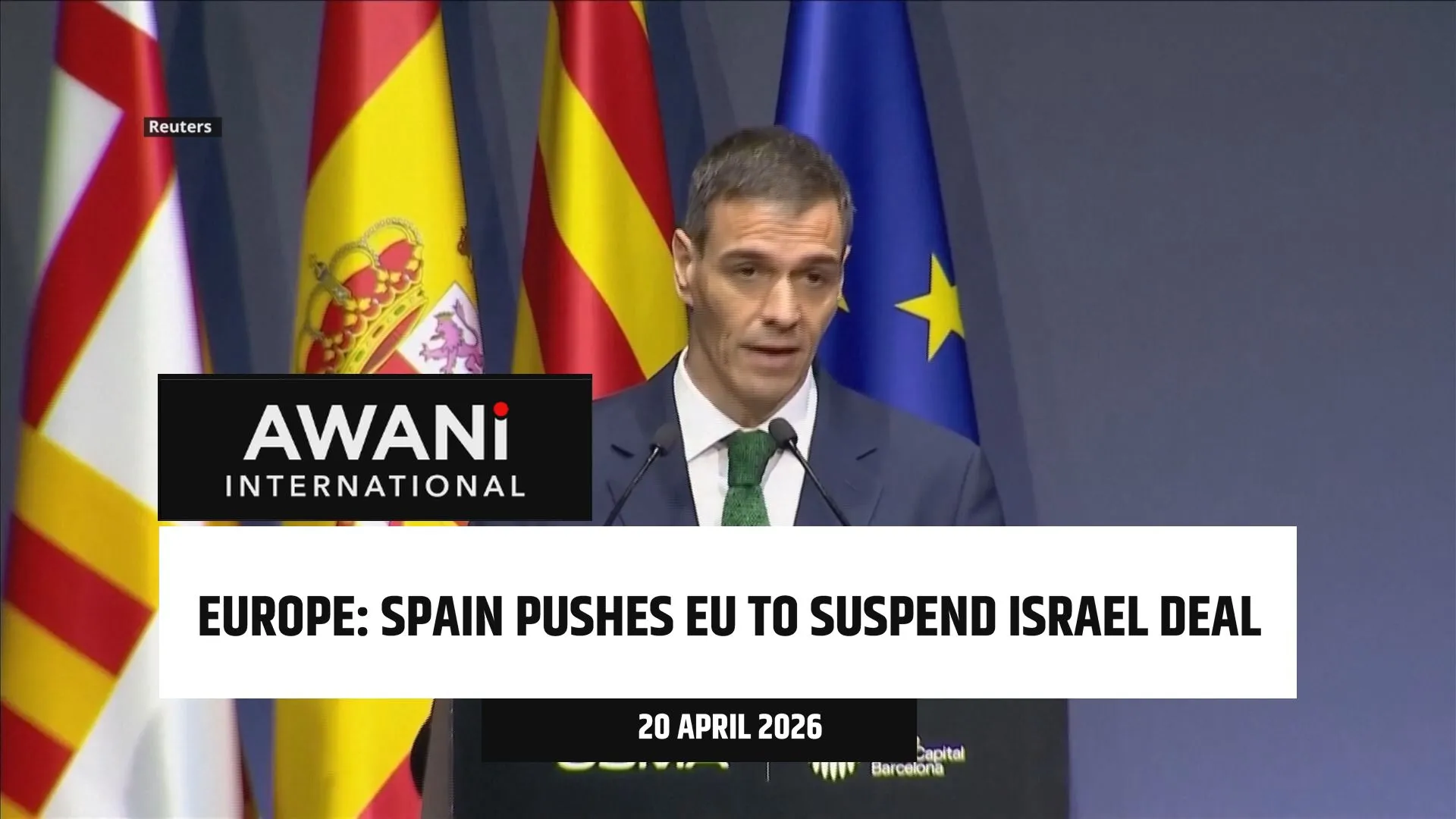 Europe: Spain pushes EU to suspend Israel deal