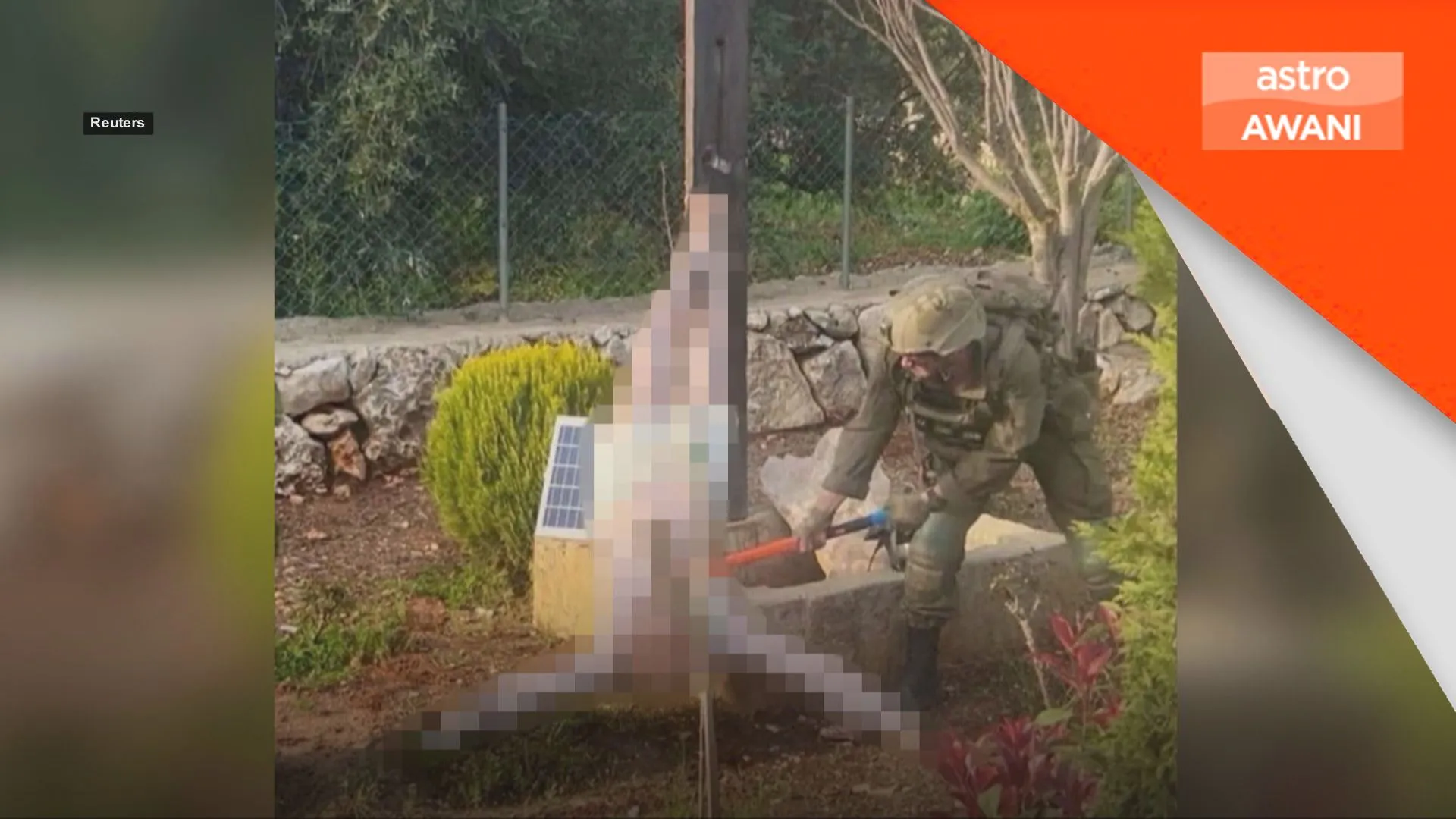 Menteri Luar Israel minta maaf insiden IDF rosakkan patung Jesus