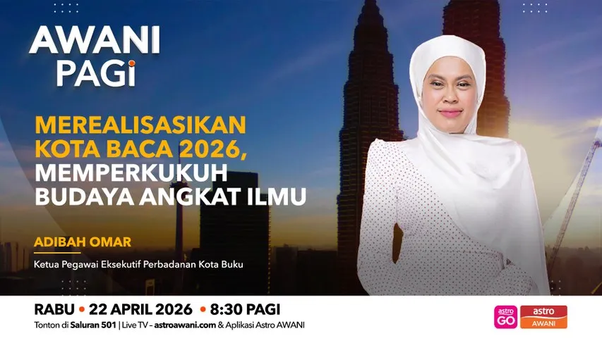 AWANI Pagi: Merealisasi Kota Baca 2026, memperkukuh budaya angkat ilmu