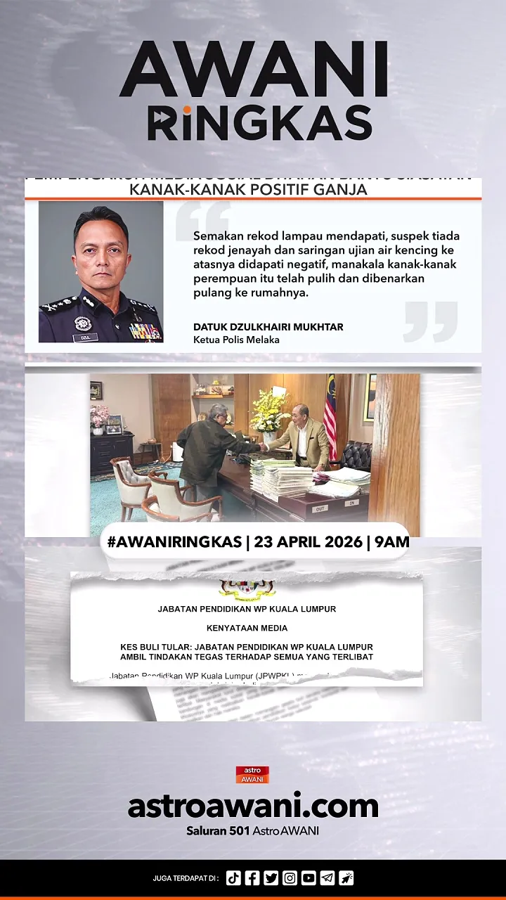#AWANIRingkas 23 April 2026 | 9AM