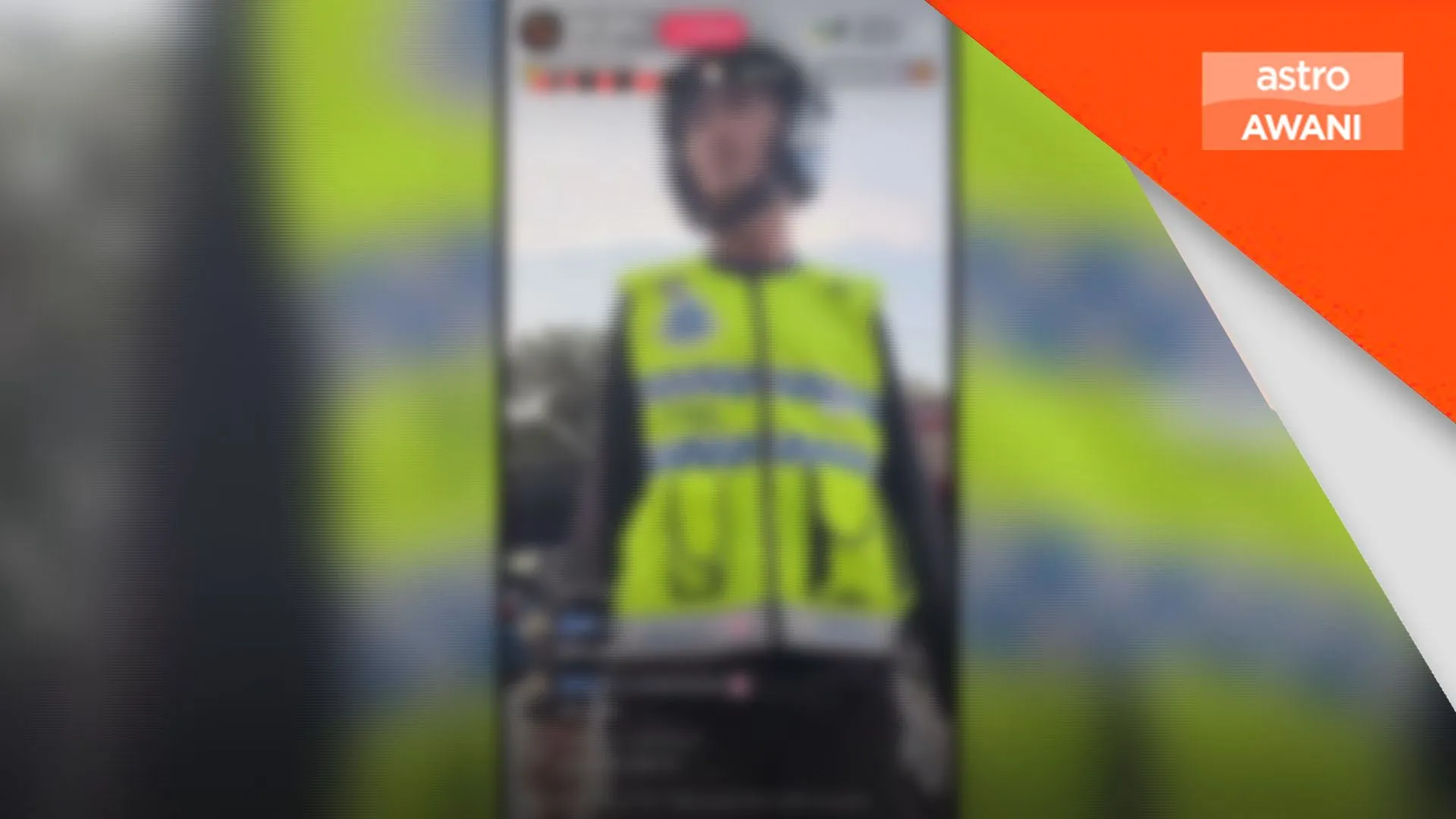 Lelaki ditahan disyaki pakai vest, helmet polis tanpa kebenaran