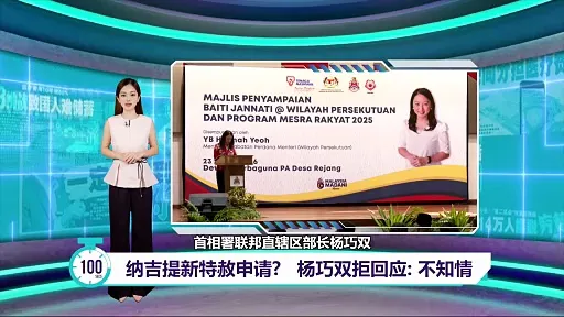 拒回应纳吉提新特赦申请传闻   杨巧双：不了解详情