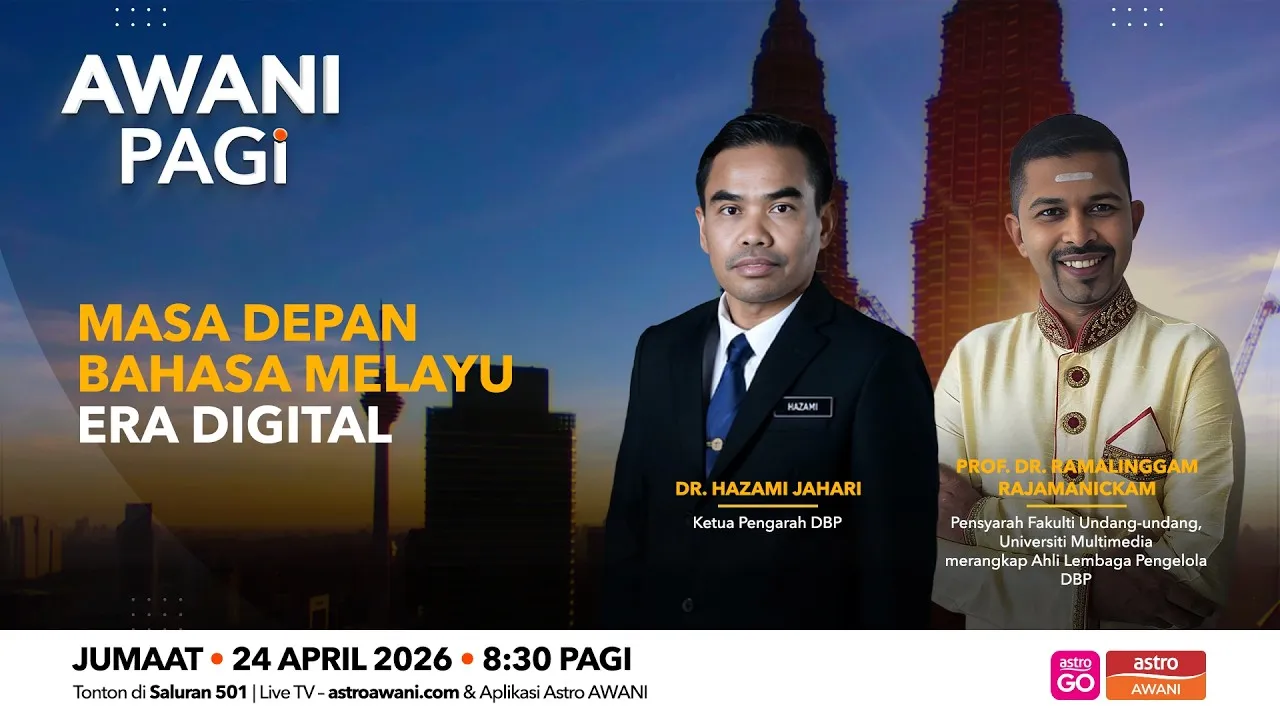 AWANI Pagi: Masa depan Bahasa Melayu era digital
