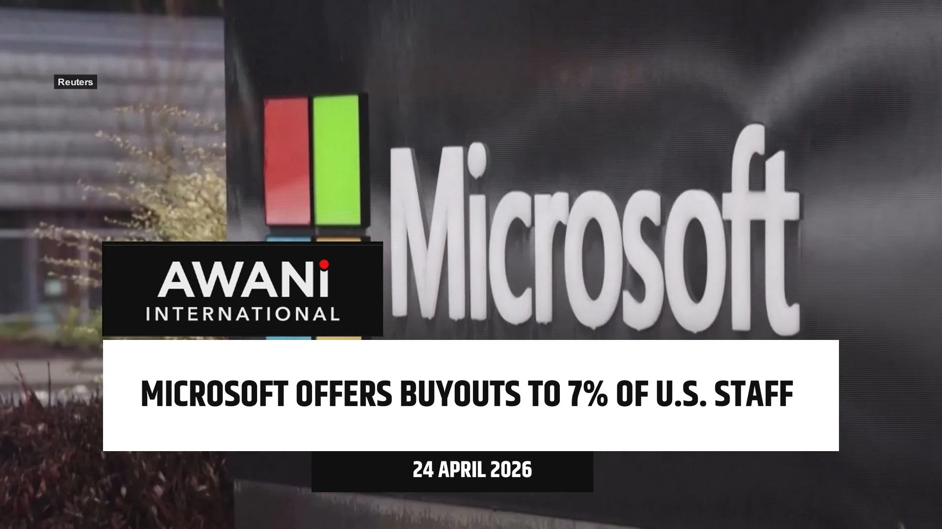 Microsoft offers buyouts to 7% of U.S. staff