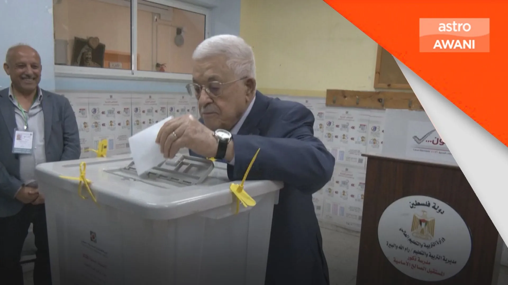 Rakyat Palestin di Tebing Barat, Gaza keluar mengundi sejak perang