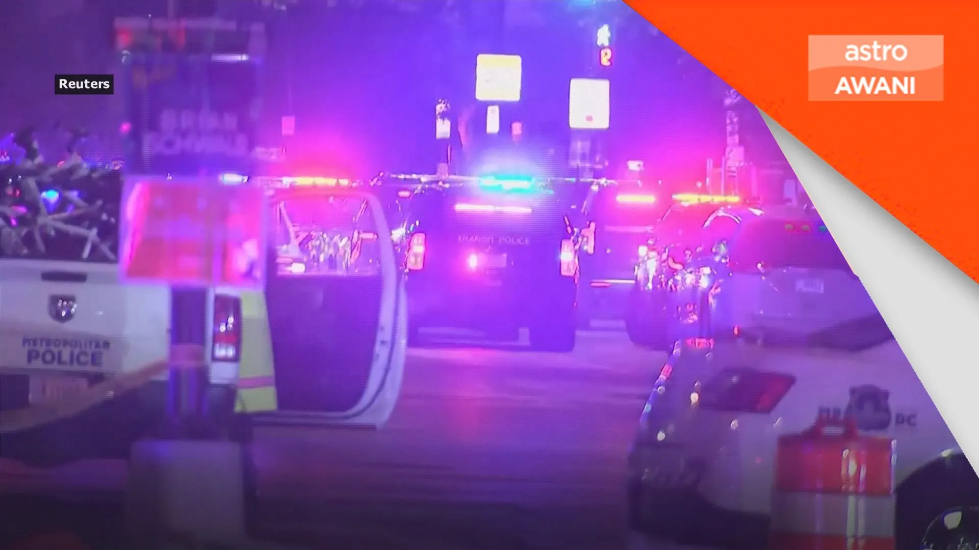 Suspek ditahan, Trump dan isteri selamat diiring keluar