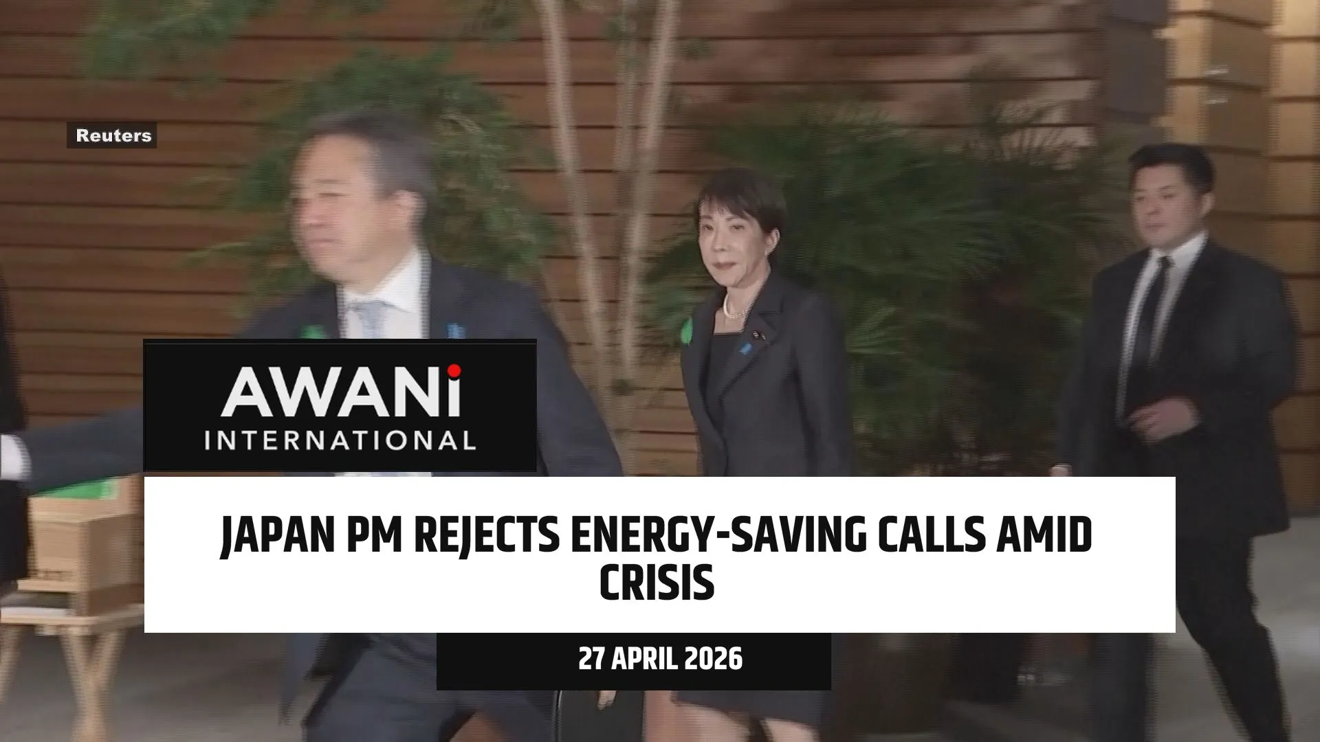 Japan PM rejects energy-saving calls amid crisis