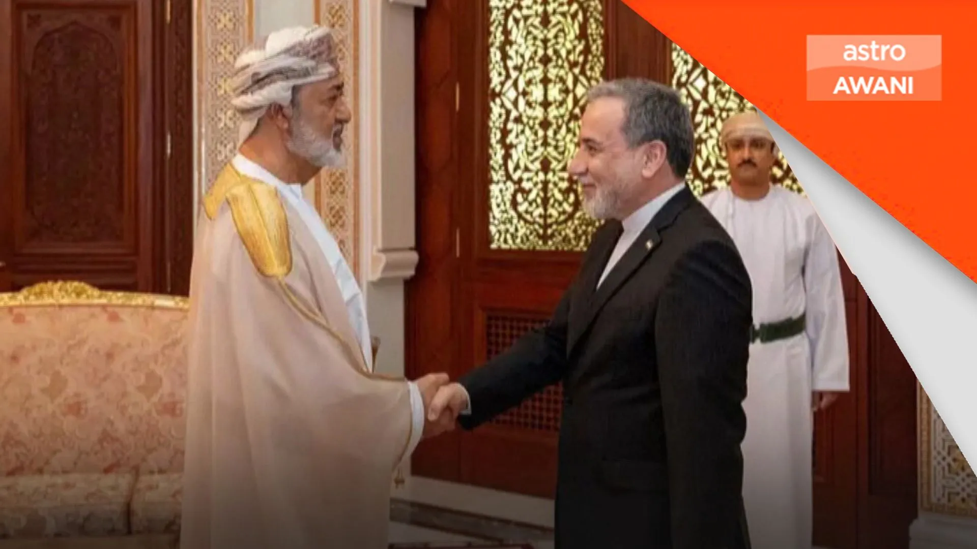 Sultan Oman, Menteri Luar Iran bincang diplomasi serantau