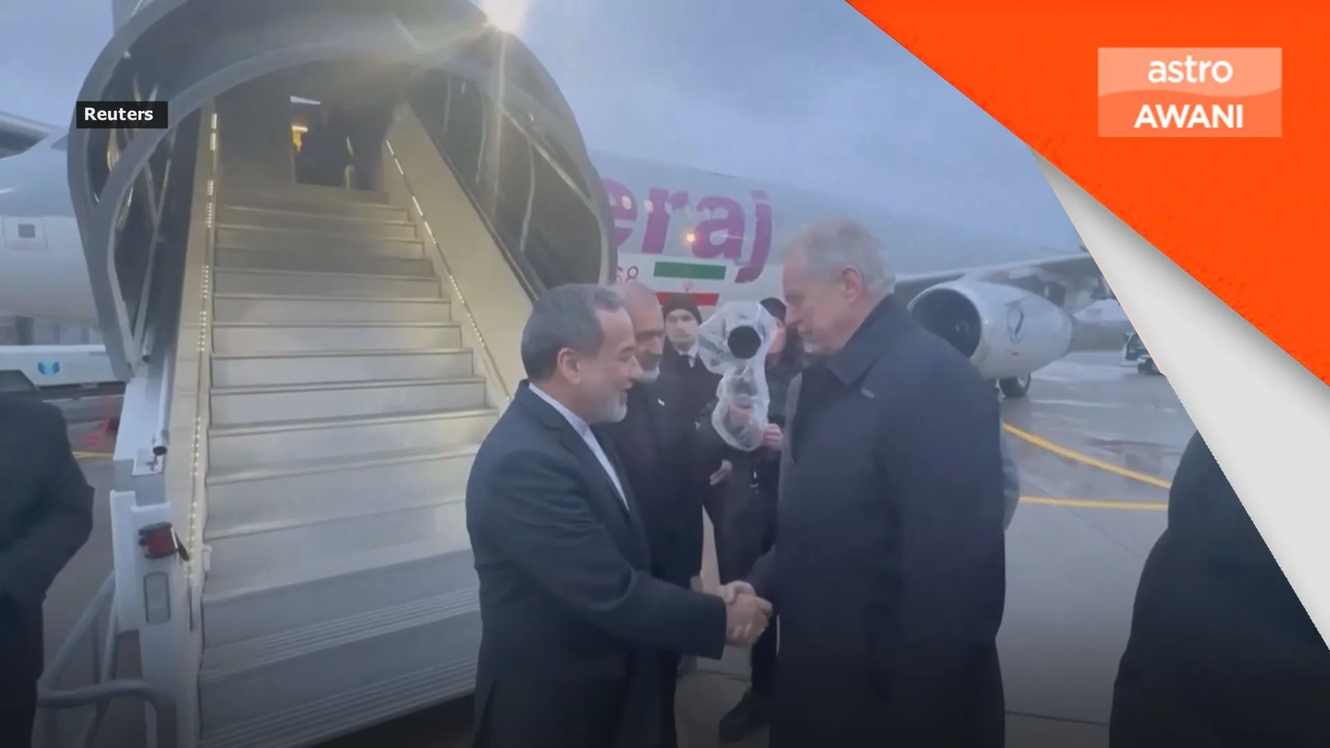 Araghchi tiba di Rusia, dijadual bertemu Putin