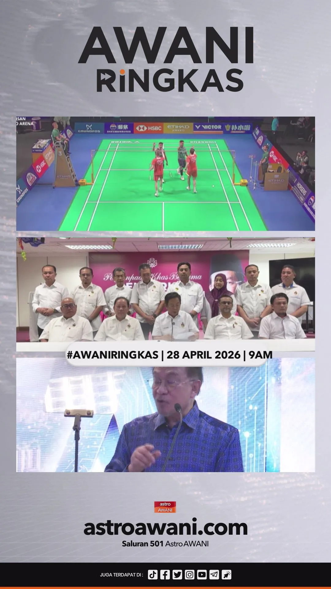 #AWANIRingkas 28 April 2026 | 9AM