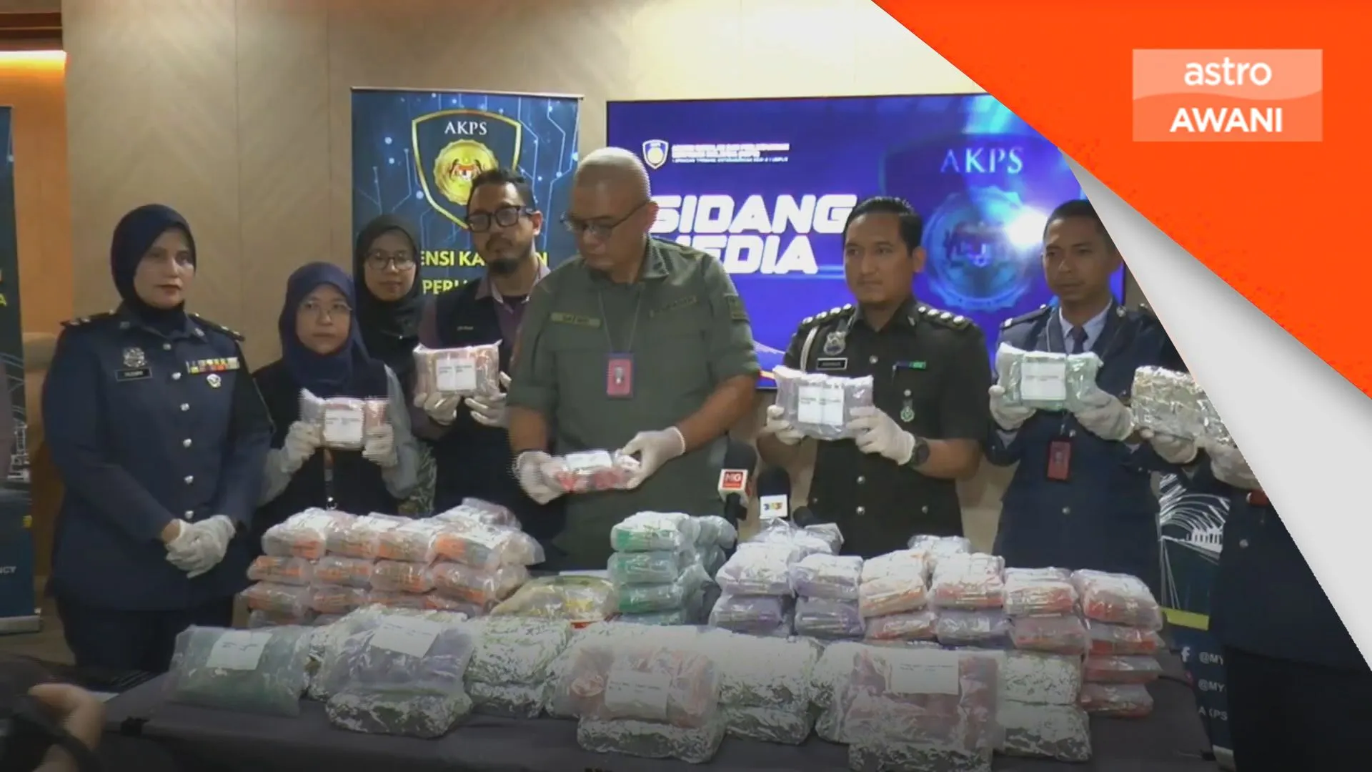 AKPS gagalkan cubaan seludup ubat tidak berdaftar bernilai RM7.7 juta