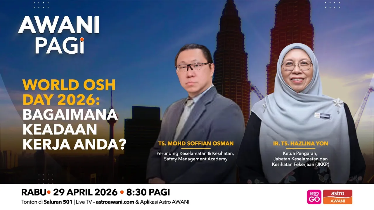 AWANI Pagi: World OSH Day 2026 | Bagaimana keadaan kerja anda?