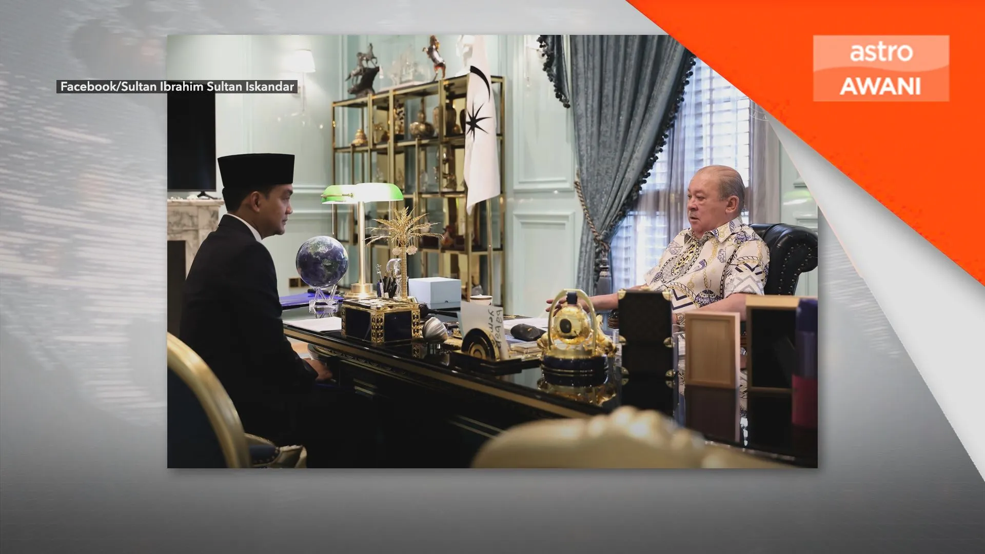 Agong terima menghadap Menteri Besar Johor