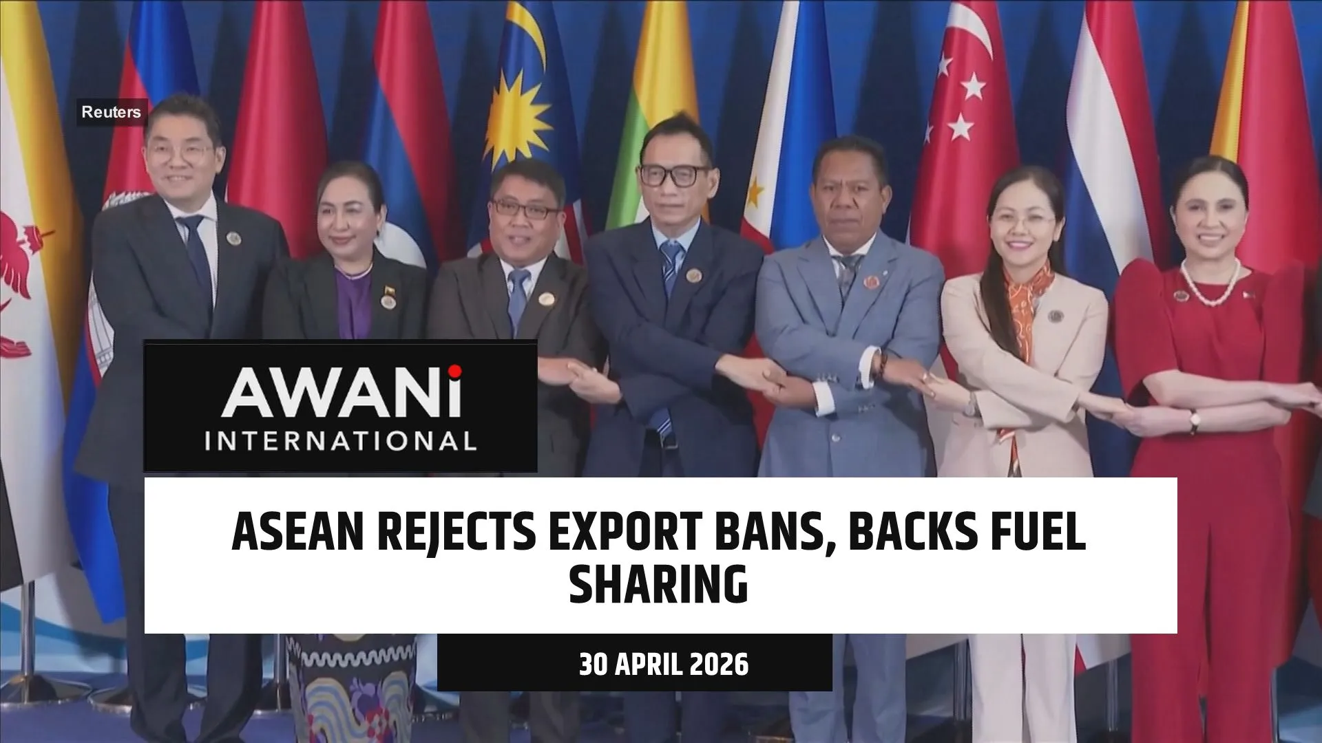 ASEAN backs fuel sharing, rejects export bans