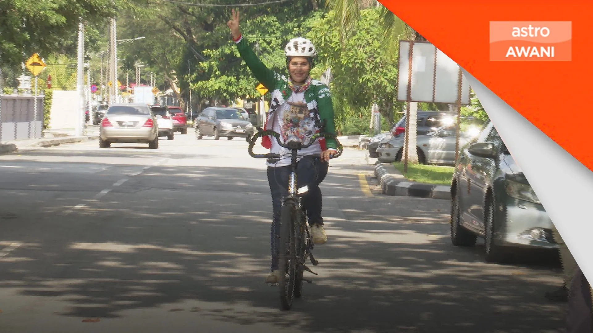 Pengayuh solo Iran tiba di Malaysia, bawa mesej keamanan